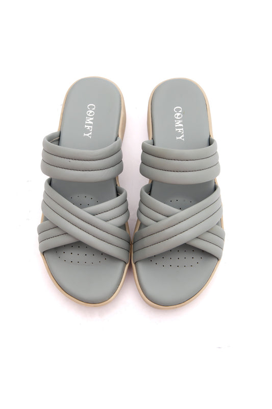 Elegant Medicated PU Sole Casual wear Slippers (150)