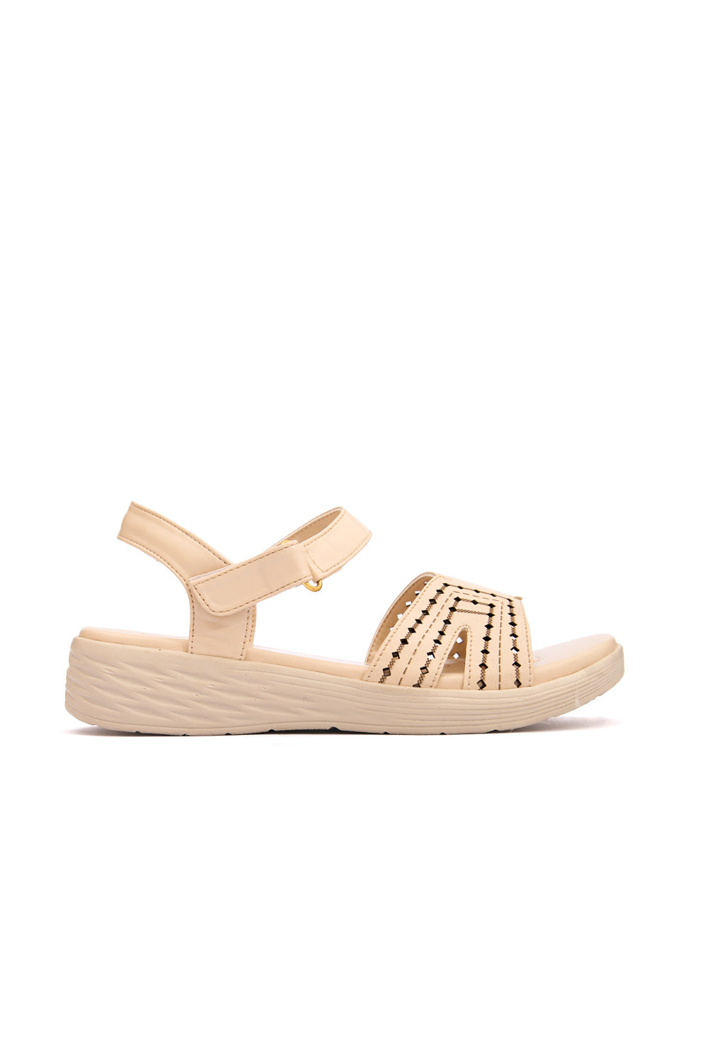 Elegant Medicated PU Sole Casual wear Sandals (127)