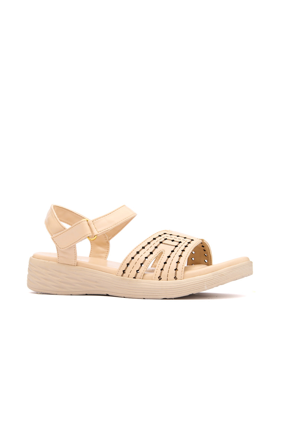 Elegant Medicated PU Sole Casual wear Sandals (127)