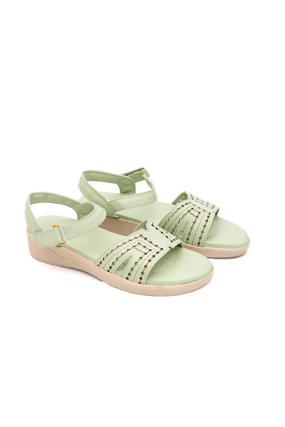 Elegant Medicated PU Sole Casual wear Sandals (127)