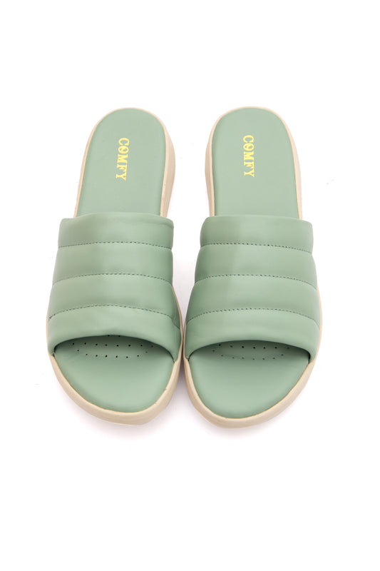 Elegant Medicated PU Sole Casual wear Slippers (117)