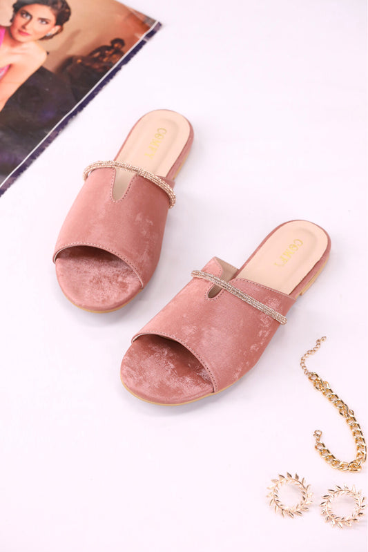 Elegant Synthetic Leather Casual wear Slippers (108)