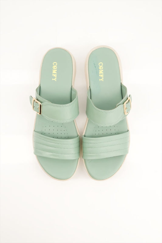 Elegant Medicated PU Sole Casual wear Slippers