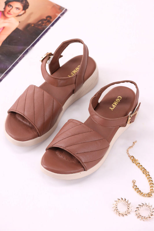 Elegant Medicated Sheep Leather Sandals for Every Occasion