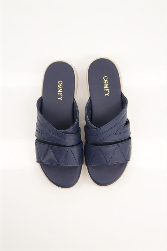 Elegant Medicated PU Sole Casual wear Slippers (120)