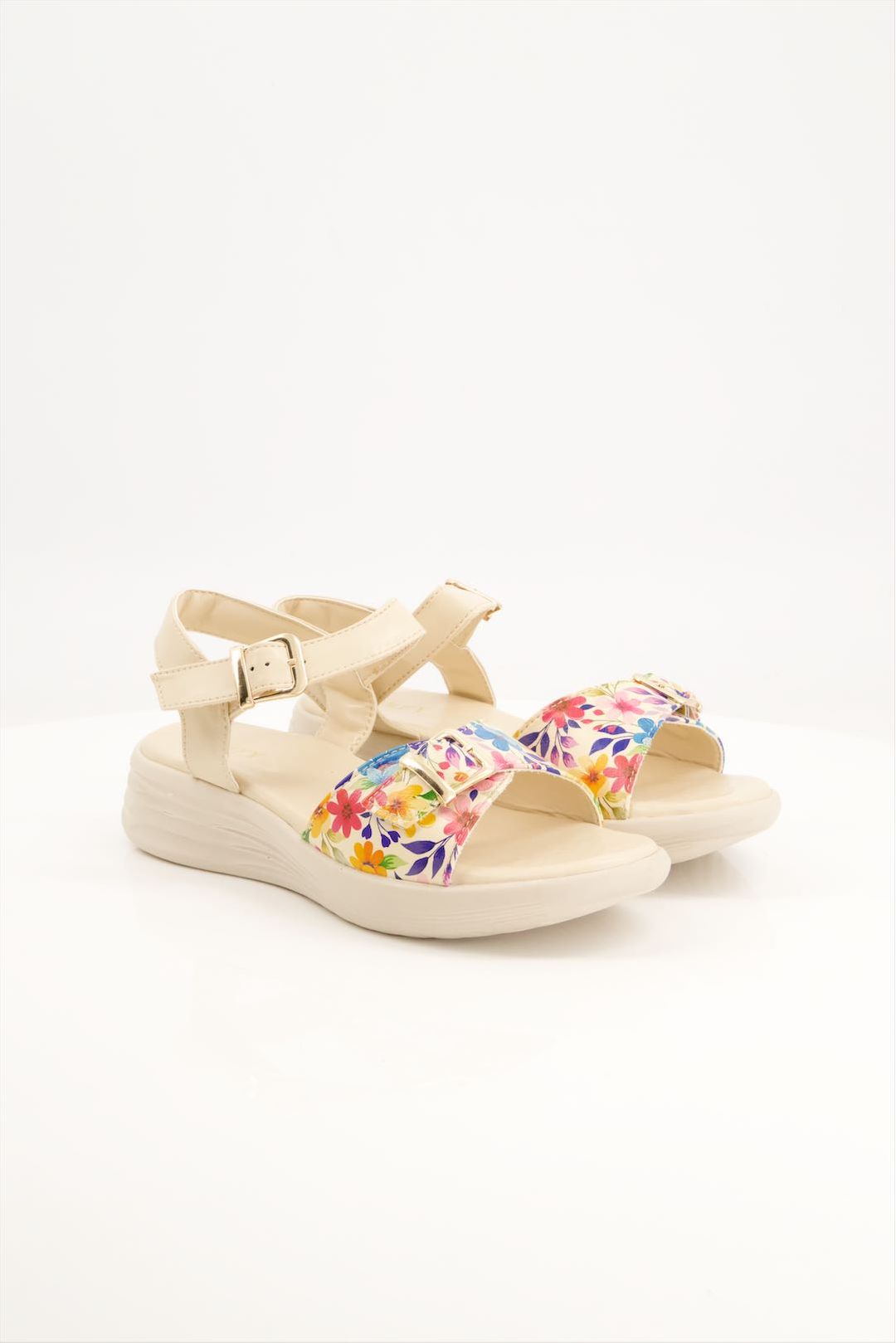 Elegant Medicated Printed PU Sole Sandals for Every Occasion